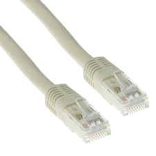Act CAT6A U-UTP Patch Cable 15m Ivory  IB3315 kábel és adapter