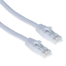 Act CAT6A U-UTP Patch Cable 1,5m White IB6351 kábel és adapter