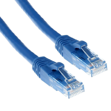 Act CAT6A U-UTP Patch Cable 2m Blue (IB2602) kábel és adapter