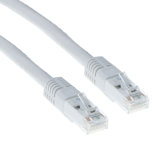 Act CAT6A U-UTP Patch Cable 2m White IB9302 kábel és adapter