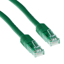 Act CAT6A U-UTP Patch Cable 7m Green kábel és adapter