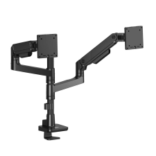 ACT CONNECTIVITY AC8343 Dual Monitor Arm Office Premium gázrugóval 17-49" fekete tv állvány és fali konzol