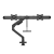 ACT CONNECTIVITY AC8344 Dual Monitor Arm Office Premium gázrugóval keresztrúddal 17