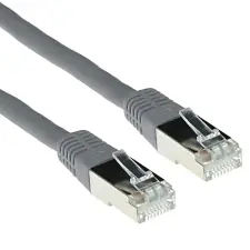 ACT CONNECTIVITY F-UTP CAT5e Összekötő Szürke 7m FB2007 kábel és adapter