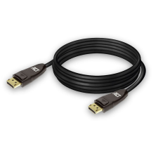 Act DisplayPort 1.4, 8K kábel 3m fekete (AC4074) kábel és adapter