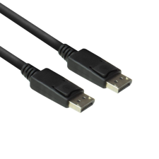 Act DisplayPort apa/apa kábel 3m fekete (AC3903) (AC3903) kábel és adapter