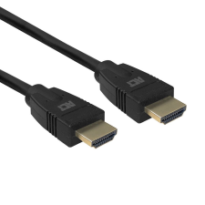 Act HDMI v2.1, 8K Ultra High Speed kábel 2m fekete (AC3810) (AC3810) kábel és adapter