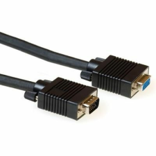 Act High Performance VGA extension cable male-female 5m black kábel és adapter