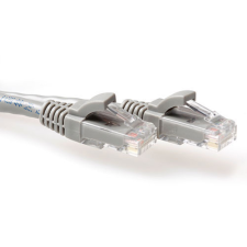 Act IS8004 Szürke 4 M Cat6 U/UTP (UTP) kábel és adapter