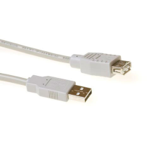 Act SB2199 USB kábel USB 2.0 1 M USB A Elefántcsontszínű kábel és adapter