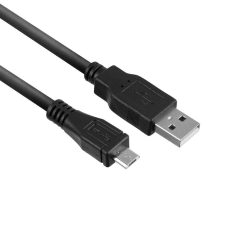 Act USB-A - MicroUSB adat- és töltőkábel 1m fekete (AC3000) kábel és adapter