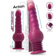 Action Jet Thruster tapadótalpas, fel-le mozgó, tapadótalpas vibrátor vibrátorok