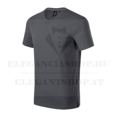  Action V-neck700 férfi póló - Szürke
