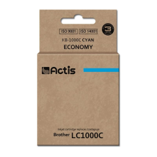 ACTIS (Brother LC1000C/LC970C) Tintapatron Kék (KB-1000C) nyomtatópatron & toner