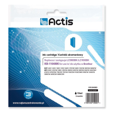 ACTIS (Brother LC1100BK/980BK) Tintapatron Fekete (KB-1100BK) nyomtatópatron & toner