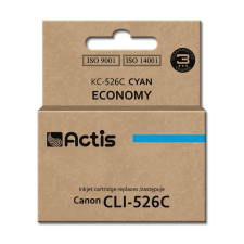 ACTIS (Canon CLI-526C) Tintapatron Kék nyomtatópatron & toner