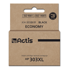 ACTIS (HP 303XL T6N04AE) Tintapatron Fekete (KH-303BKR) nyomtatópatron & toner