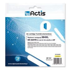 ACTIS (HP 364XL CB325EE) Tintapatron Sárga nyomtatópatron & toner