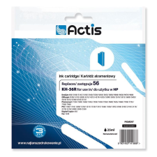 ACTIS (HP 56 C6656A) Tintapatron Fekete (KH-56R) nyomtatópatron & toner