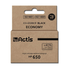 ACTIS (HP 650 CZ101AE) Tintapatron Fekete nyomtatópatron & toner