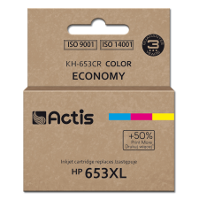 ACTIS (HP 653XL 3YM74AE) Tintapatron Tri-color nyomtatópatron & toner