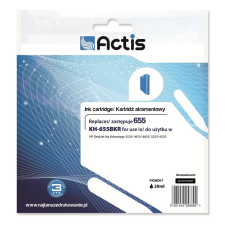 ACTIS (HP 655 CZ109AE) Tintapatron Fekete (KH-655BKR) nyomtatópatron & toner