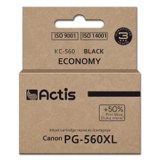 ACTIS KC-560 tintapatron 1 db Kompatibilis Nagy (XL) kapacitású Fekete nyomtatópatron & toner