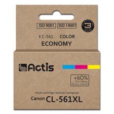 ACTIS KC-561 tintapatron 1 db Kompatibilis Nagy (XL) kapacitású Kék, Lila, Sárga nyomtatópatron & toner