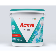 Active Active mosópor 10 kg White vödrös (130 mosás) tisztító- és takarítószer, higiénia