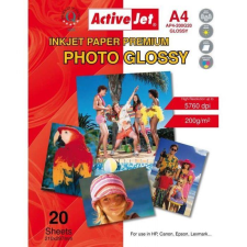 ActiveJet AP4-200G20 A4 fotópapír (20 db/csomag) (EXPACJPAP0010) fotópapír