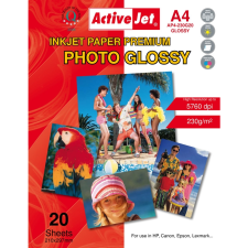 ActiveJet AP4-230G20 A4 fotópapír (20 db/csomag) (EXPACJPAP0011) fotópapír