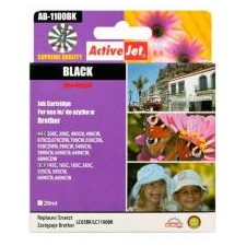 ActiveJet (Brother LC1100BK / LC980BK) Tintapatron Fekete (EXPACJABR0017) nyomtatópatron & toner