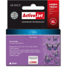 ActiveJet (Brother LC900C) Tintapatron Ciánkék (EXPACJABR0002) nyomtatópatron & toner