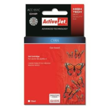 ActiveJet (Canon CLI-551C) Tintapatron Ciánkék (EXPACJACA0123) nyomtatópatron & toner