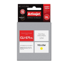 ActiveJet Canon CLI-571Y XL 12 ml sárga utángyártott tintapatron nyomtatópatron & toner