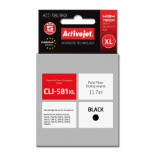 ActiveJet (Canon CLI-581Bk XL) Tintapatron Fekete (ACC-581BNX) nyomtatópatron & toner