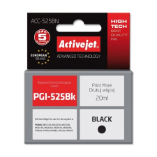 ActiveJet Canon PGI-525Bk 20 ml fekete utángyártott tintapatron nyomtatópatron & toner