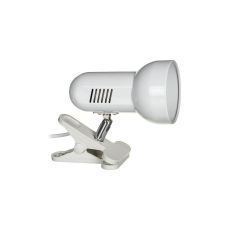 ActiveJet Clip-on desk lamp, white, metal, E27 thread világítás