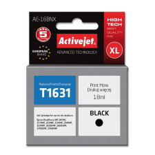 ActiveJet (Epson 16XL/T1631) Tintapatron Fekete (AE-16BNX) nyomtatópatron & toner
