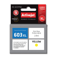 ActiveJet (Epson 603XL AE-603YNX) Tintapatron Sárga (AE-603YNX) nyomtatópatron & toner