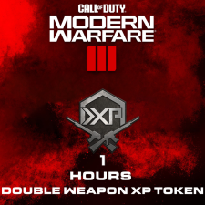 Activision Call of Duty: Modern Warfare III - 1 Hour Double Weapon XP Token (DLC) (Digitális kulcs - PC/PlayStation 4/PlayStation 5/Xbox One/Xbox Series X/S) videójáték
