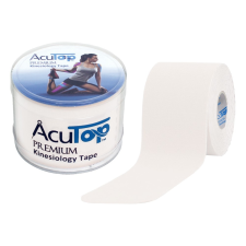 ACUTOP Premium Kineziológiai Tapasz / Szalag 5 cm x 5 m Fehér* gyógyászati segédeszköz