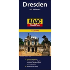 ADAC Drezda térkép ADAC 2017 1:20 000 térkép