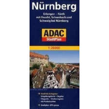 ADAC Nürnberg térkép ADAC 1:20 000 térkép