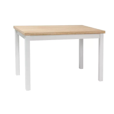  Adam Étkezőasztal Tölgy-Fehér Laminált 100x60 Modern bútor