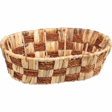 Adam Schmidt Ovális kosárka, vízi jácint és fű, Gastro, 28x20 cm konyhai eszköz