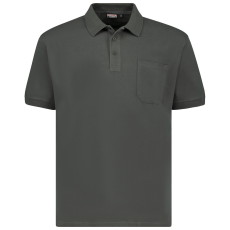 Adamo férfi póló póló 139311 oversize, 10XL Sötétzöld