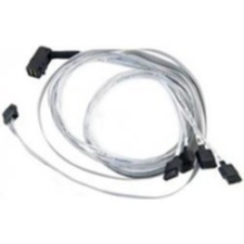 Adaptec PMC Internal 2280000-R, mini-SAS HD x4 to four x1 SATA fan-out cable with SFF-8448, Retail, 2280000-R, ACK-I-RA-HDMSAS-4SATA-SB-0.8M kábel és adapter