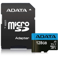 ADATA 128GB microSDXC ADATA Premier CL10 adapter (AUSDX128GUICL10A1-RA1) memóriakártya