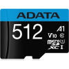 ADATA AUSDX512GUICL10A1-RA1 memóriakártya 512 GB MicroSDXC UHS-I Class 10 (AUSDX512GUICL10A1-RA1)